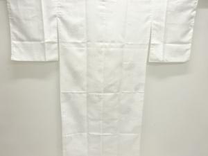 未使用品　菊模様織出し単衣長襦袢